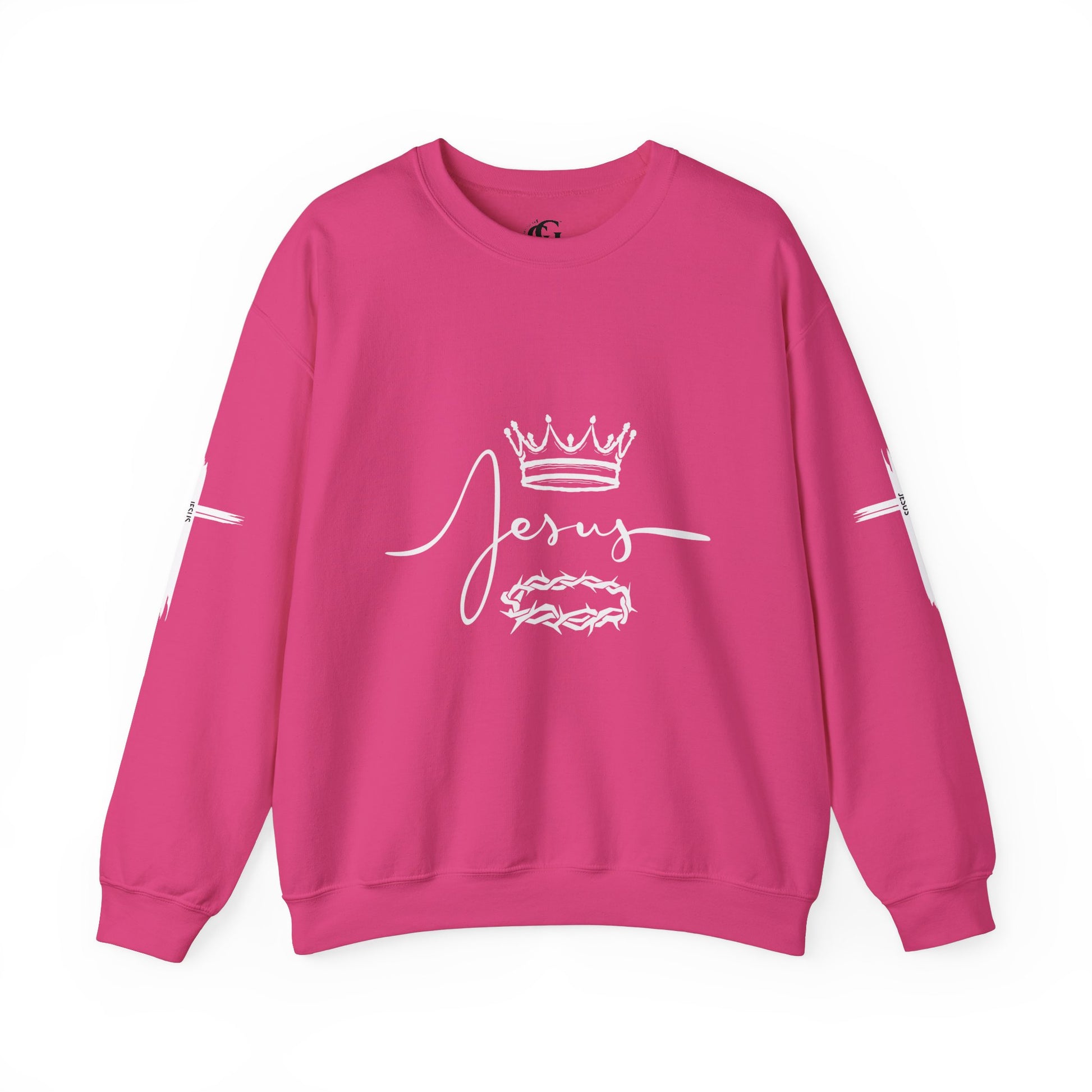 Jesus Crown & Thorns Unisex Crewneck Sweatshirt