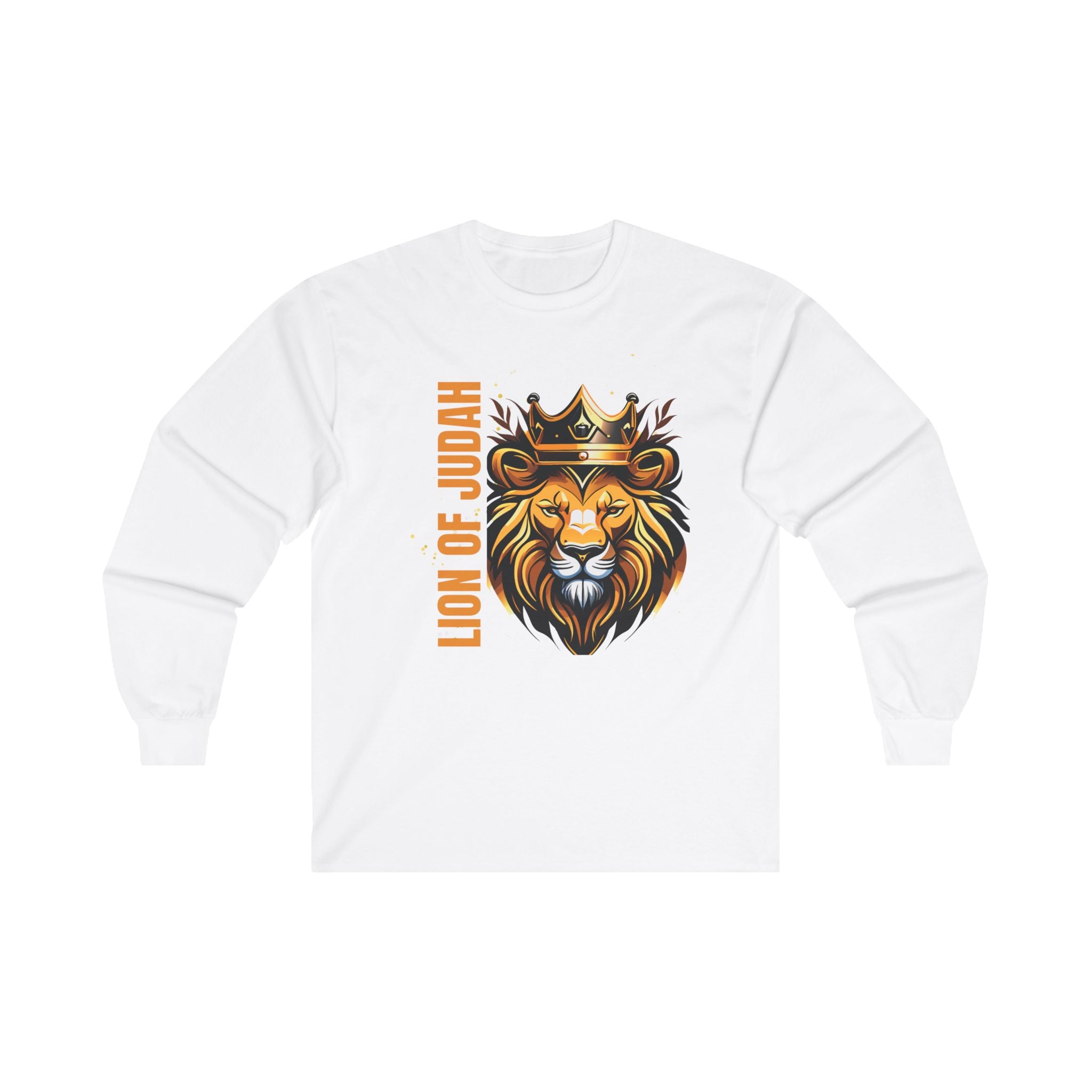 Collection of Lion of Judah Long Sleeve Tee - Unisex Ultra Cotton Shirt in a gallery layout