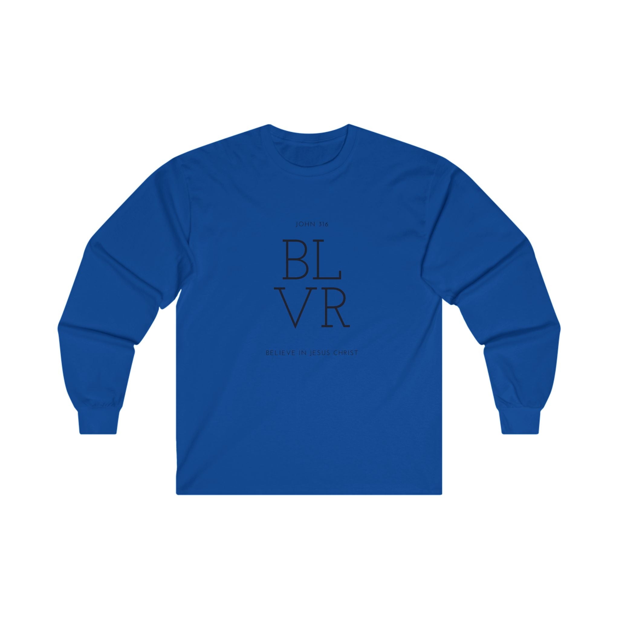 Collection of 'Believe in Jesus Christ' & 'Glory Apparel' Fashion - Unisex Long Sleeve Tee in a gallery layout