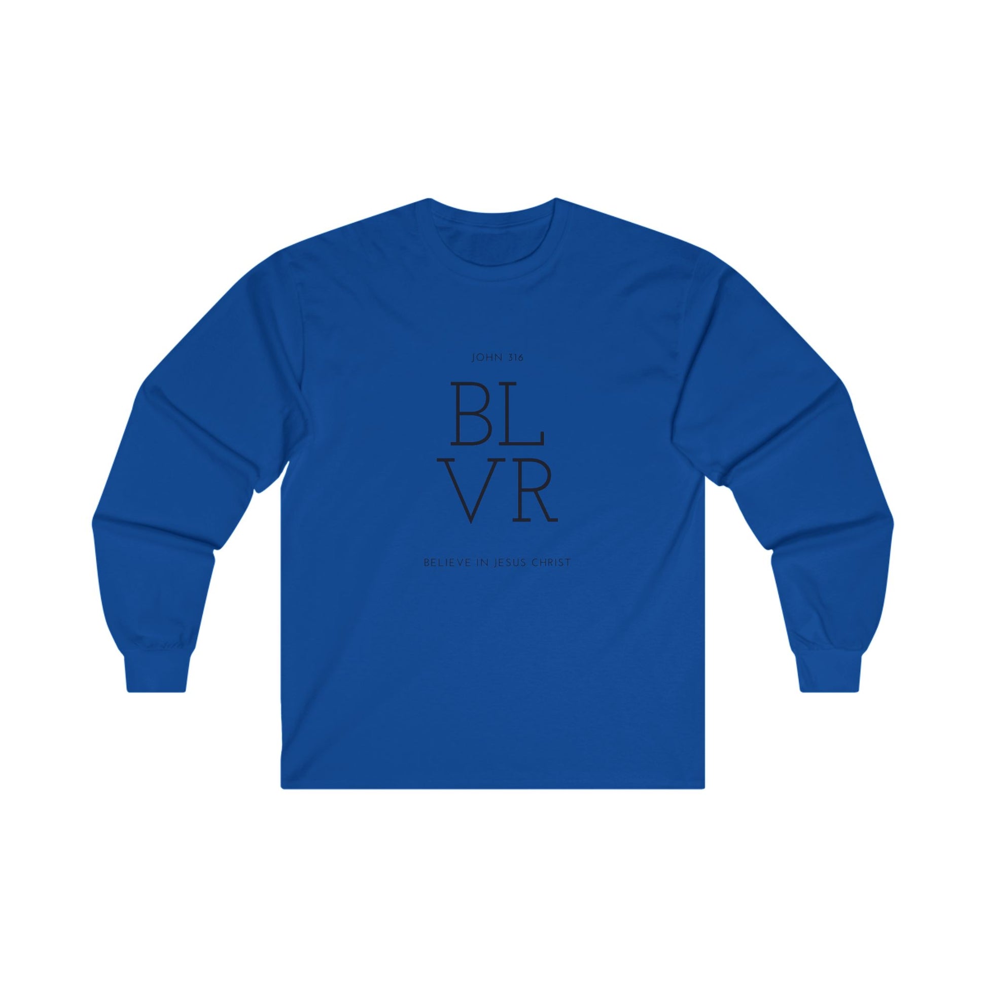 'Believe in Jesus Christ' & 'Glory Apparel' Fashion - Unisex Long Sleeve Tee