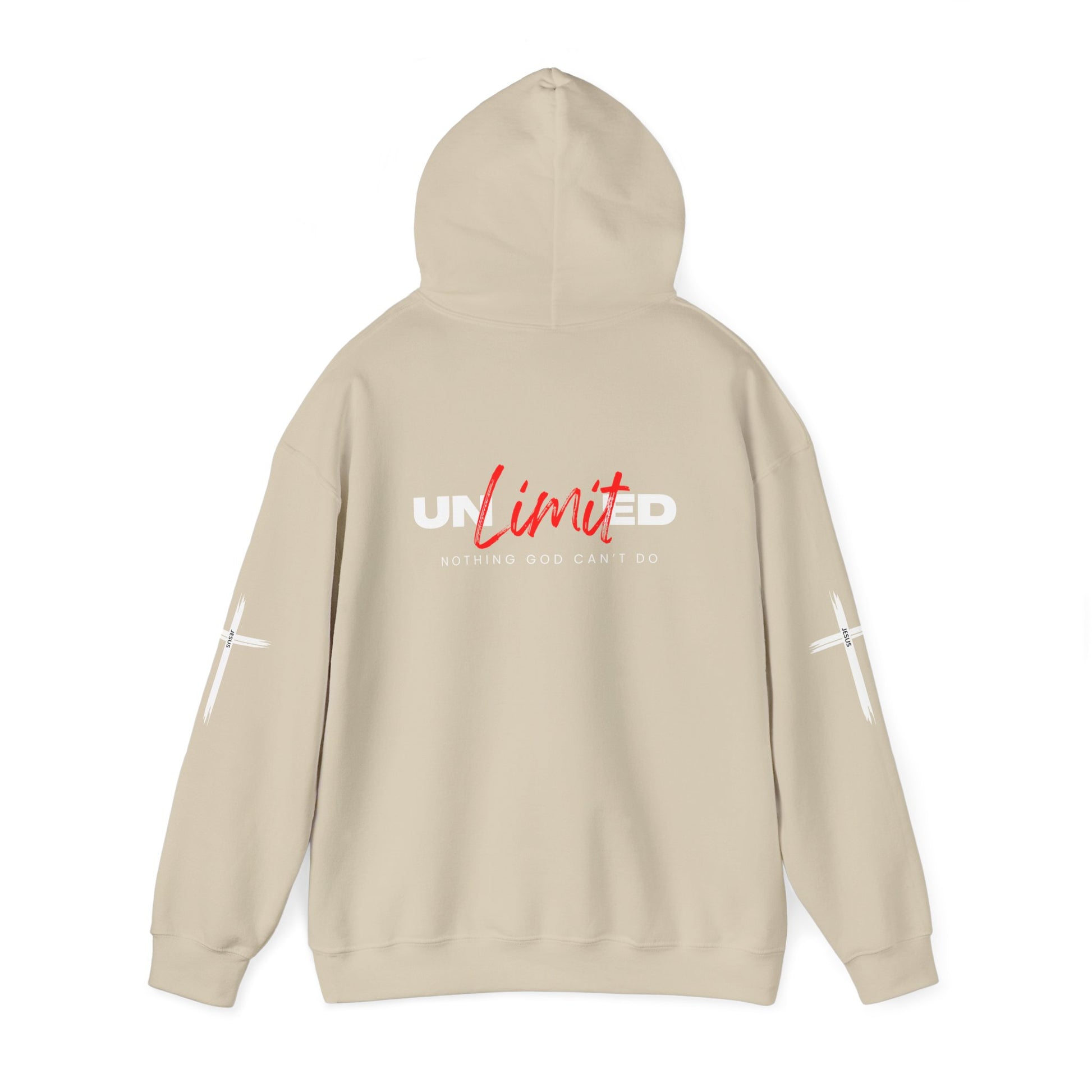 "UNLIMITED: Nothing God Can't Do" - Faith-Inspired Hoodie