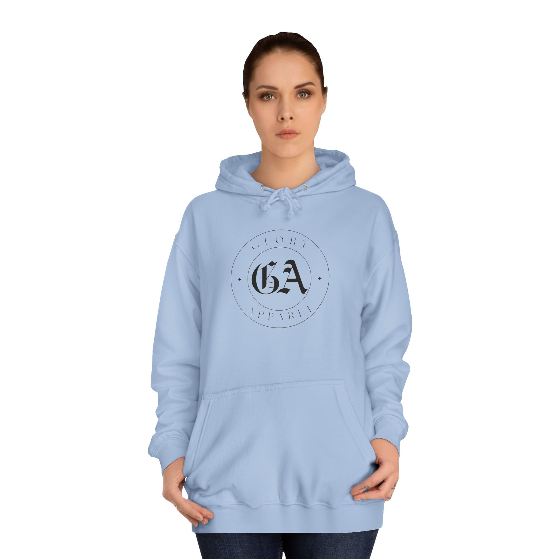 Sudadera con capucha unisex cómoda Glory Apparel: perfecta para la vida universitaria y para usar con ropa informal