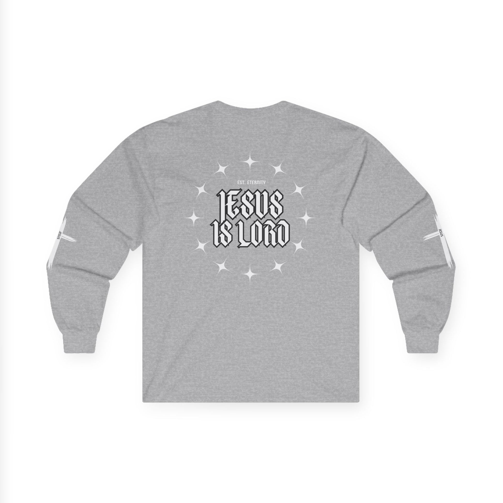 Faith-Inspired Unisex Long Sleeve Tee - 'Jesus is Lord' Design