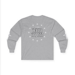 Collection of Faith-Inspired Unisex Long Sleeve Tee - 'Jesus is Lord' Design in a gallery layout