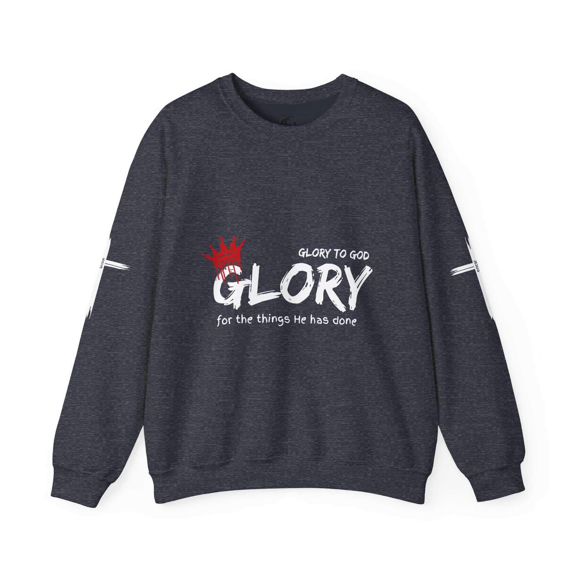 Glory to God for the Things He Has Done - Unisex Crewneck Sweatshirt