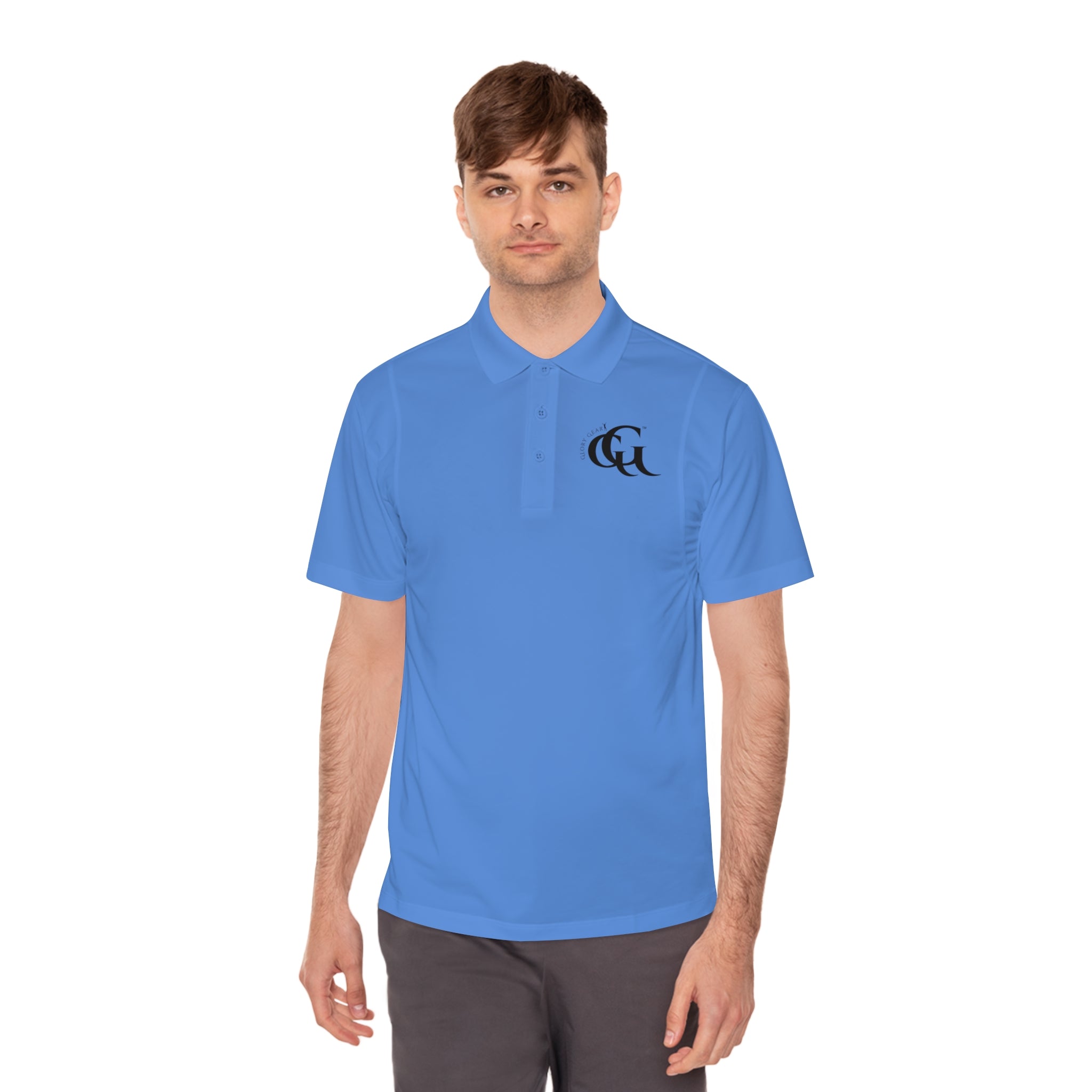 Collection of Glory Gear Stylish Men Sport Polo Shirt - Comfortable, Modern Look for Active Lifestyles in a gallery layout