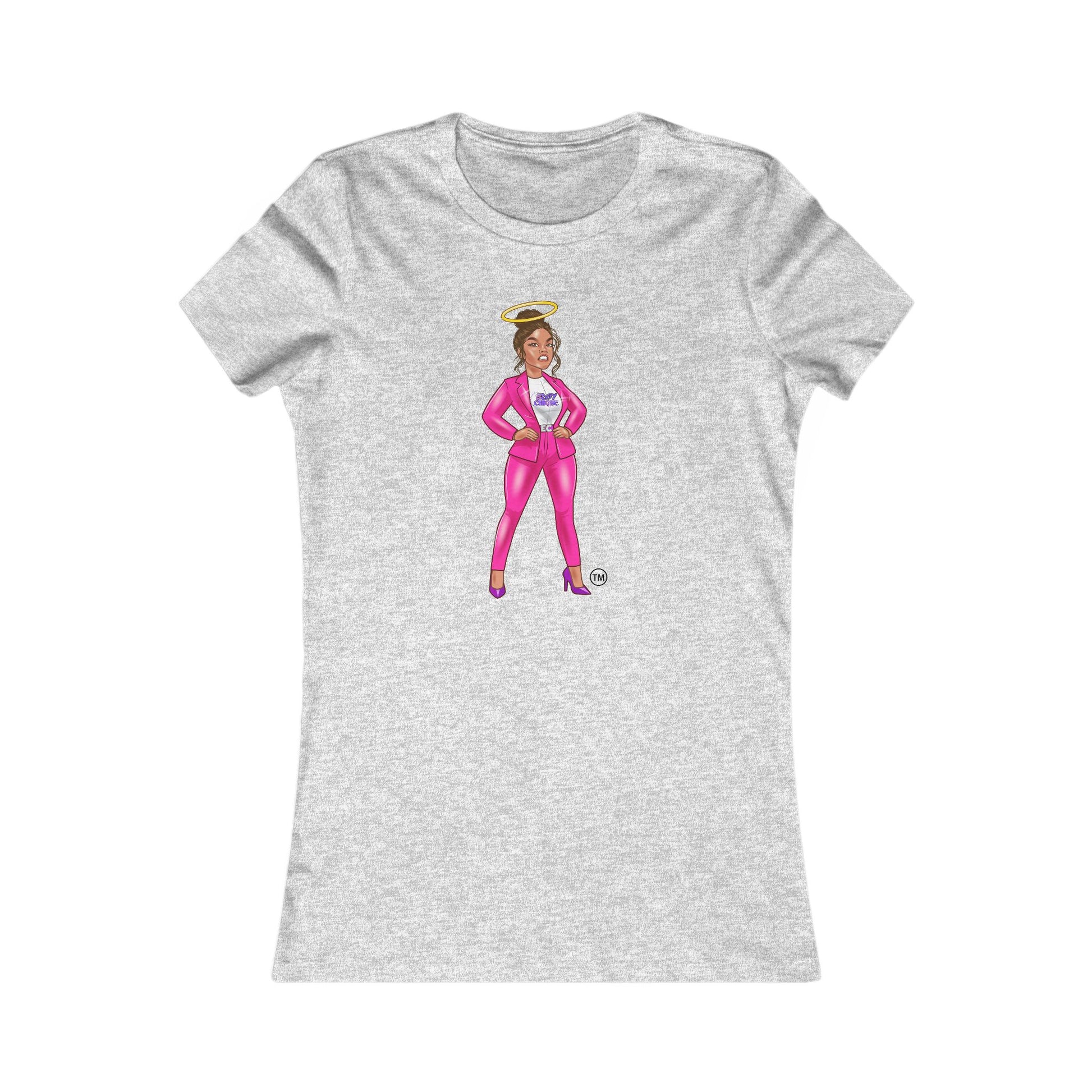 Edgy Chique Empowered Women’s Favorite Tee - Bold Graphic Tee with a Boss Lady Design