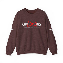 Collection of Unlimited "Nothing God Can't Do" Crewneck Sweatshirt - Motivational Everyday Wear in a gallery layout