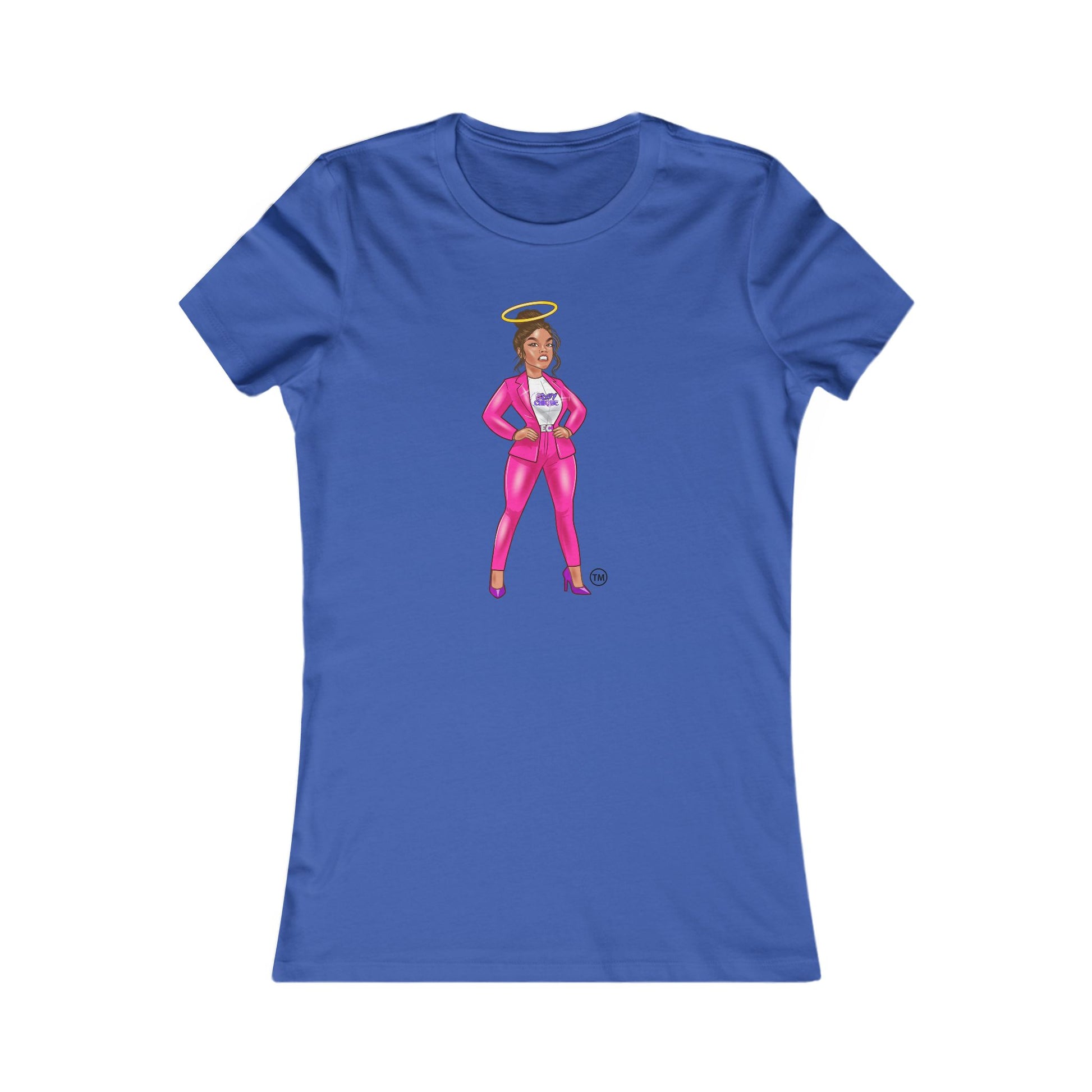 Edgy Chique Empowered Women’s Favorite Tee - Bold Graphic Tee with a Boss Lady Design