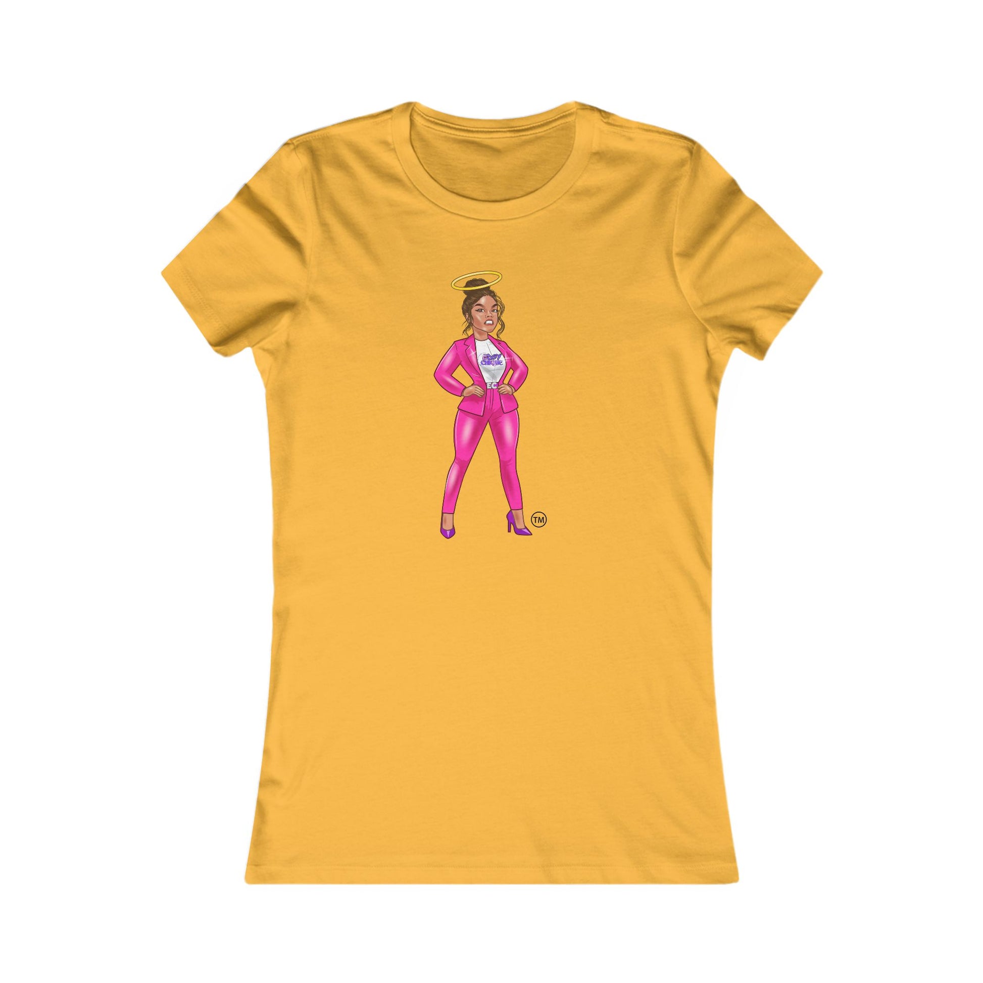 Edgy Chique Empowered Women’s Favorite Tee - Bold Graphic Tee with a Boss Lady Design