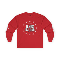 Collection of Faith-Inspired Unisex Long Sleeve Tee - 'Jesus is Lord' Design in a gallery layout