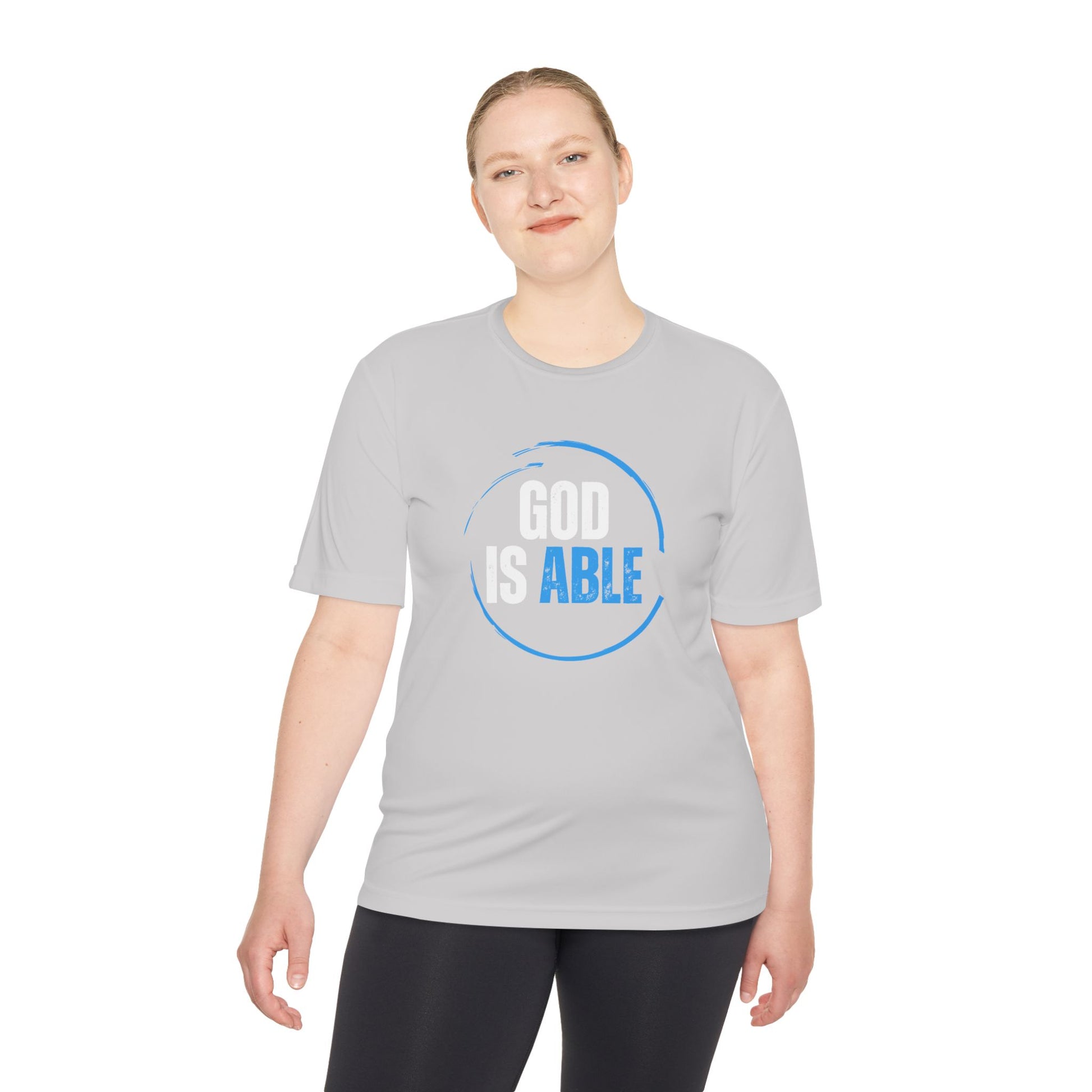 "God is Able" Unisex Moisture Wicking Tee