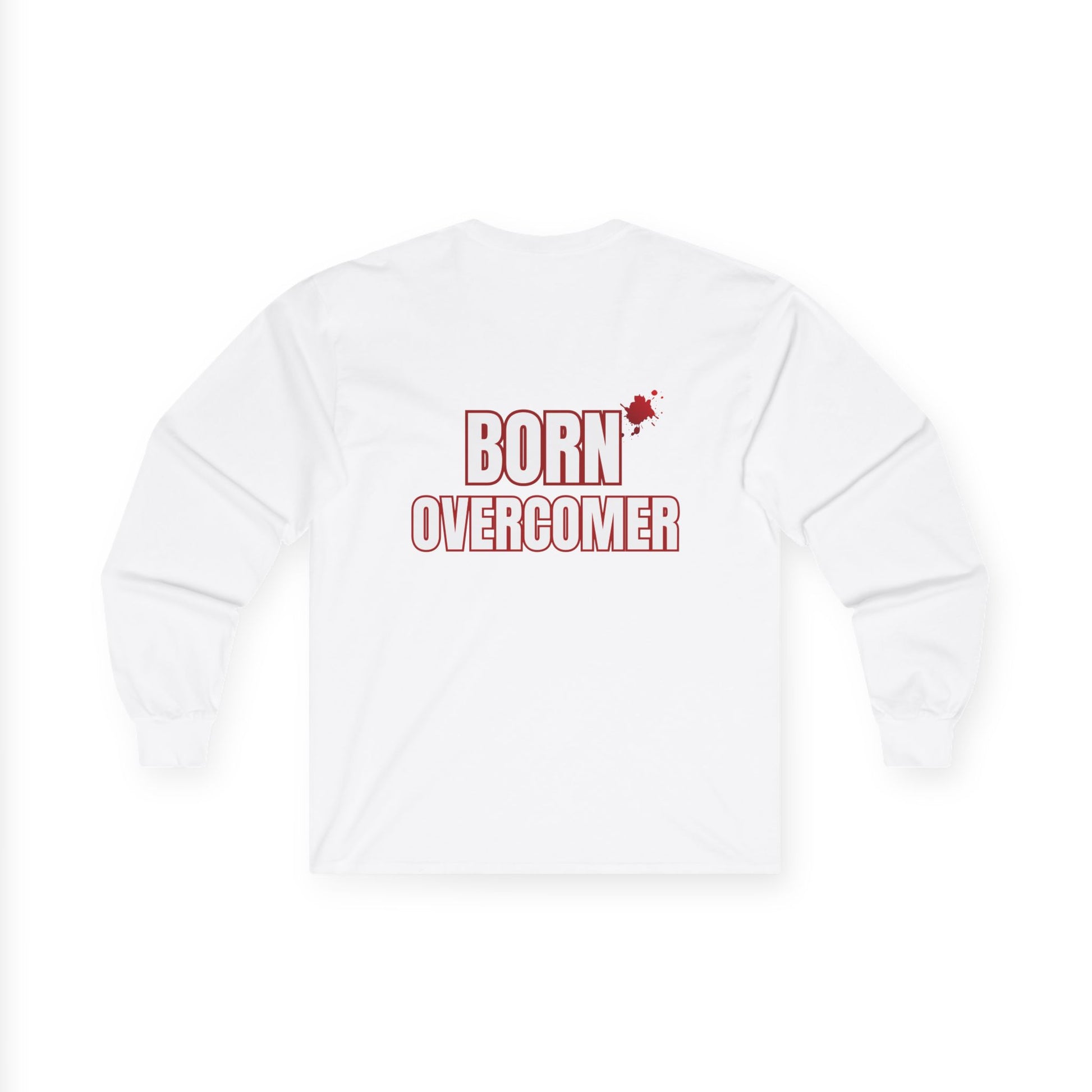 Born Overcomer Unisex Long Sleeve Tee - Inspirational Motivational Shirt