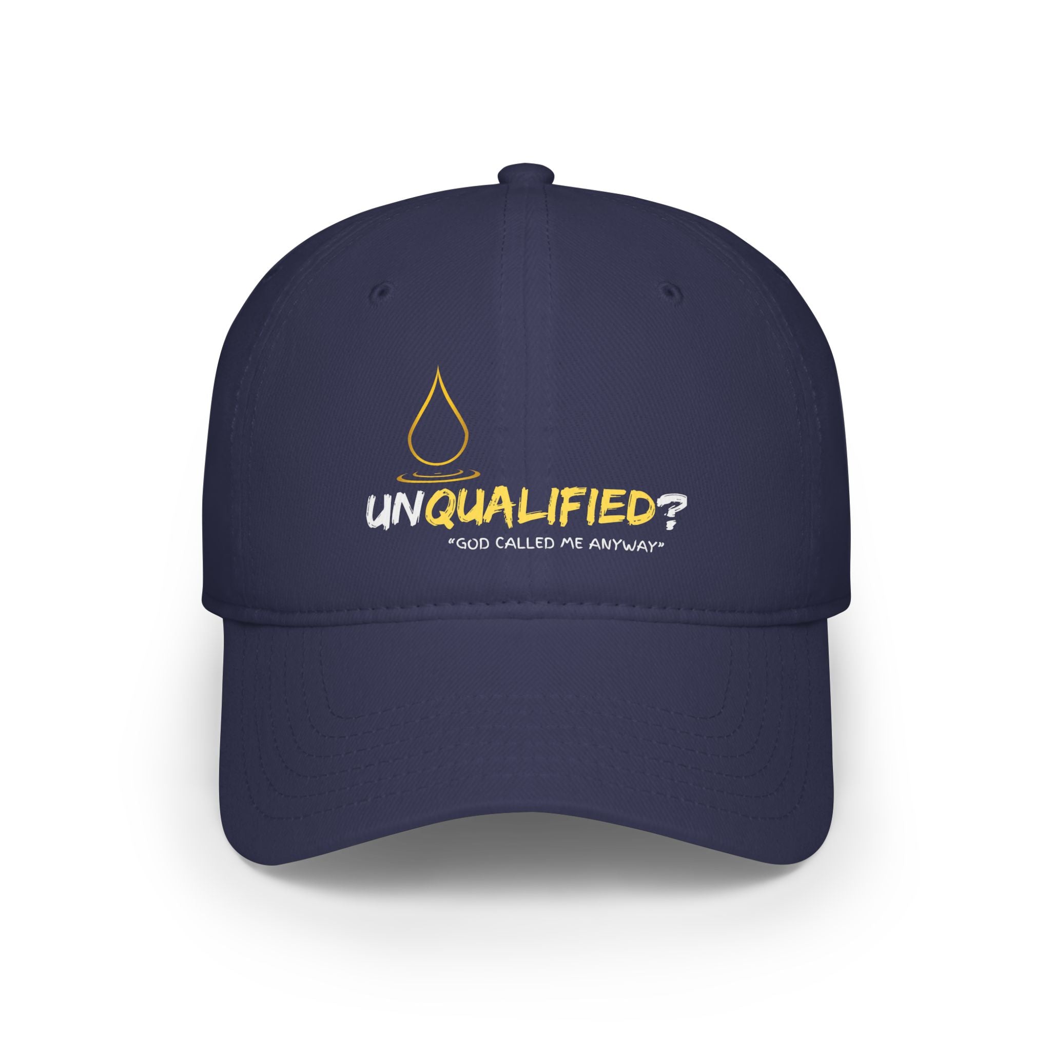 Collection of UNQUALIFIED? God Called Me Anyway Baseball Cap - Faith Inspired Low Profile Cap for Everyday Wear in a gallery layout