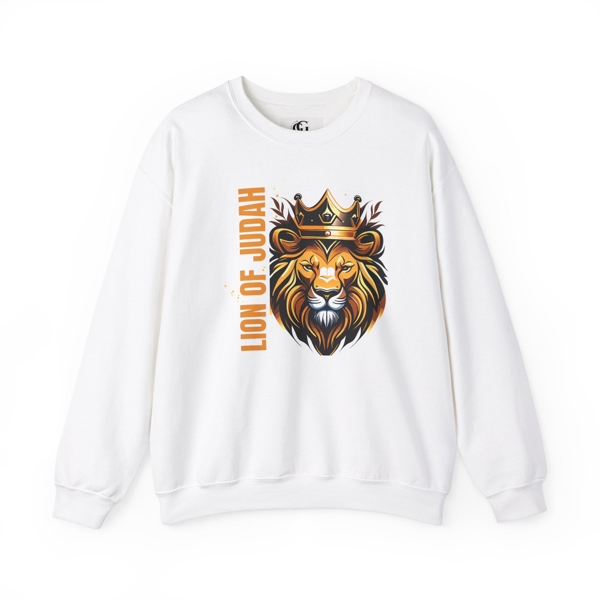 Lion of Judah Unisex Crewneck Sweatshirt - Faith-Inspired Apparel