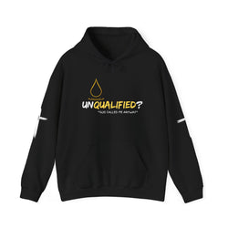 Collection of Unisex Hoodie: Unqualified? God Called Me Anyway - Faith-Inspired Apparel in a gallery layout