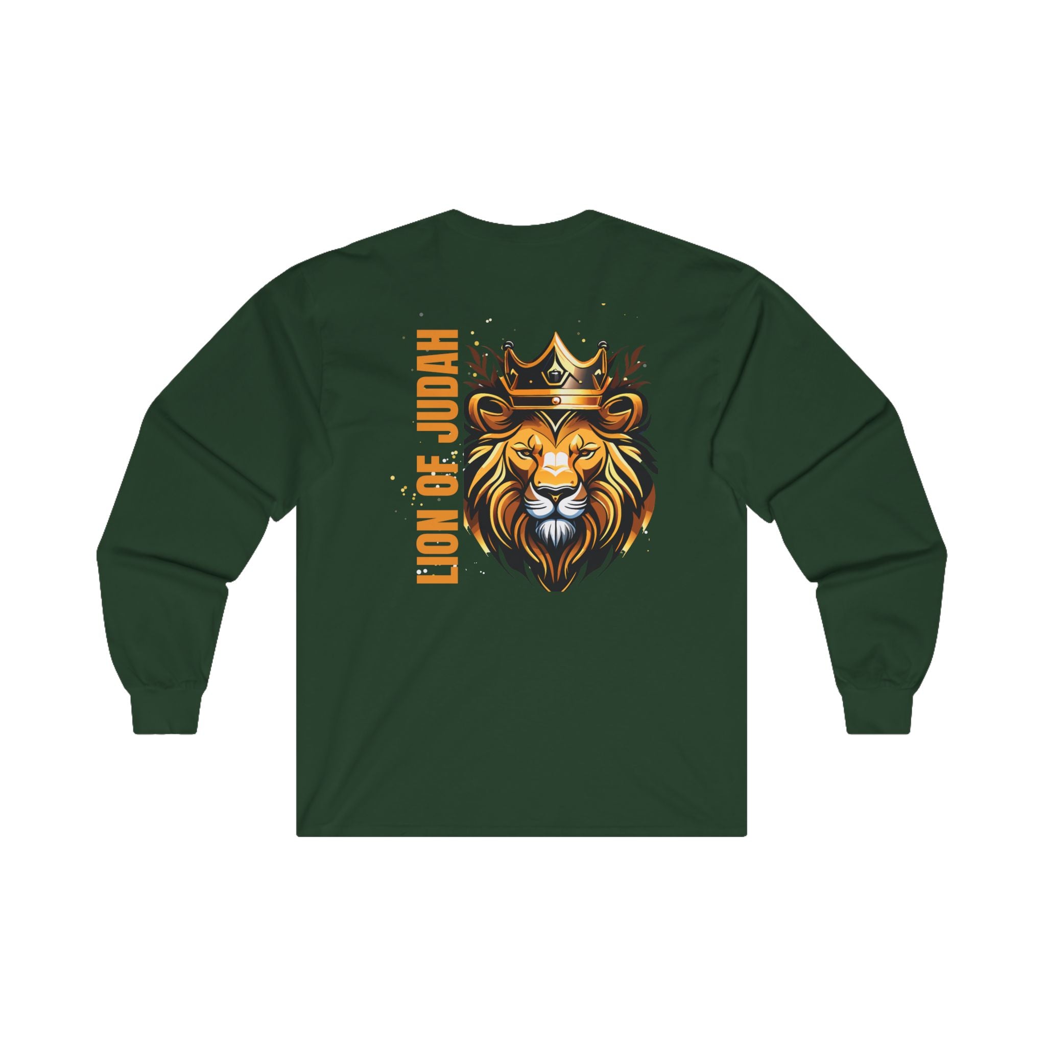 Collection of Lion of Judah Long Sleeve Tee - Unisex Ultra Cotton Shirt in a gallery layout