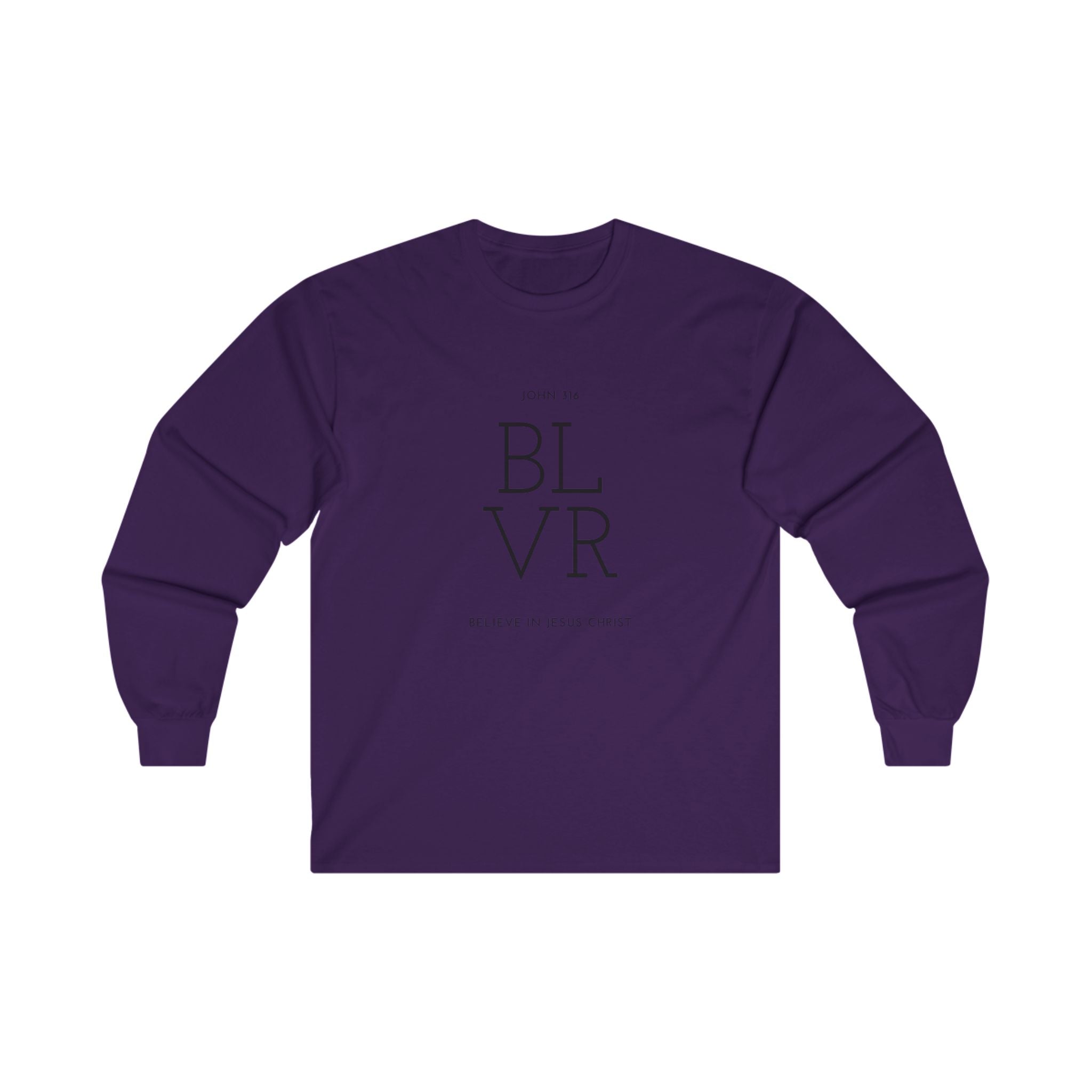 Collection of 'Believe in Jesus Christ' & 'Glory Apparel' Fashion - Unisex Long Sleeve Tee in a gallery layout