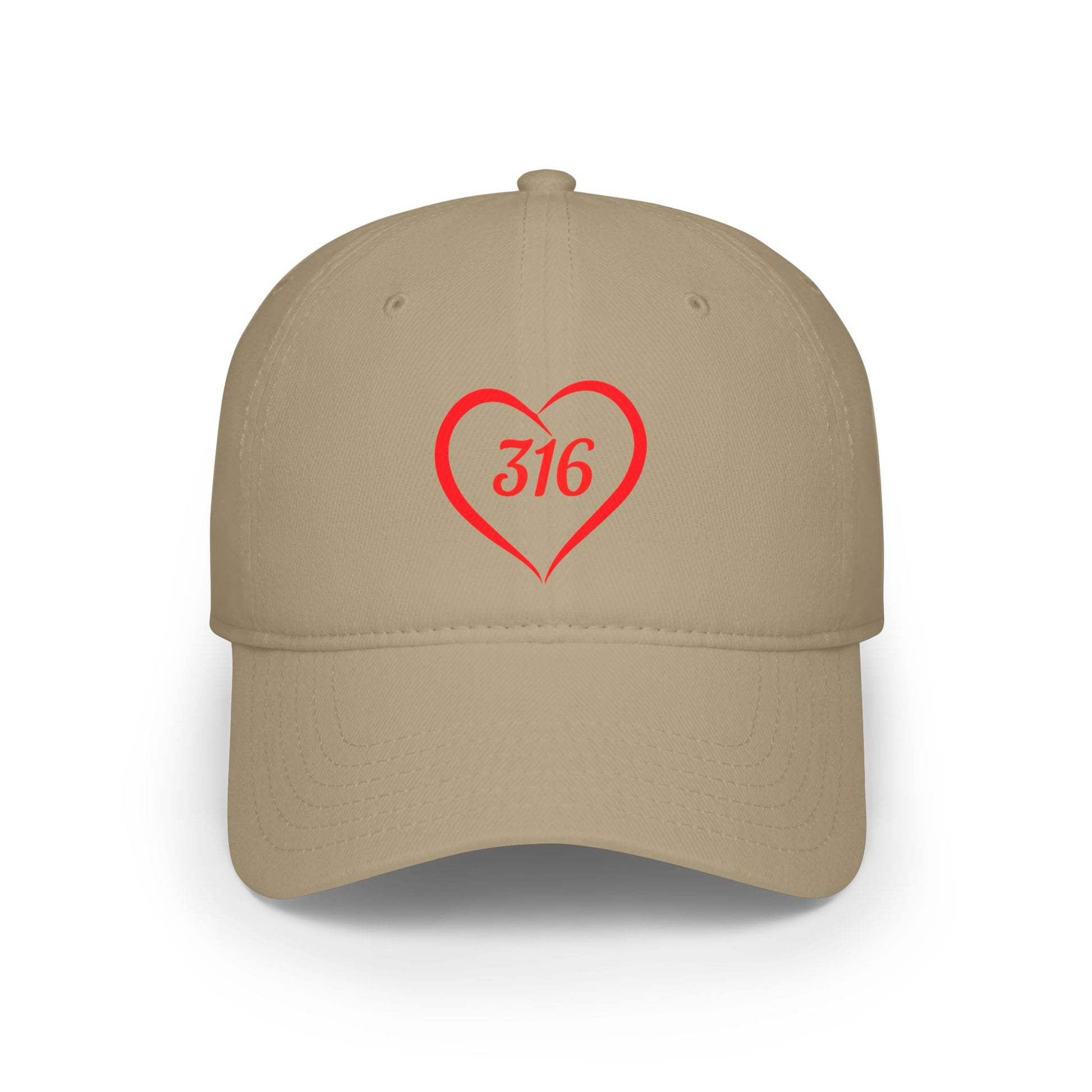 Love 316 Low Profile Baseball Cap - Casual Everyday Style