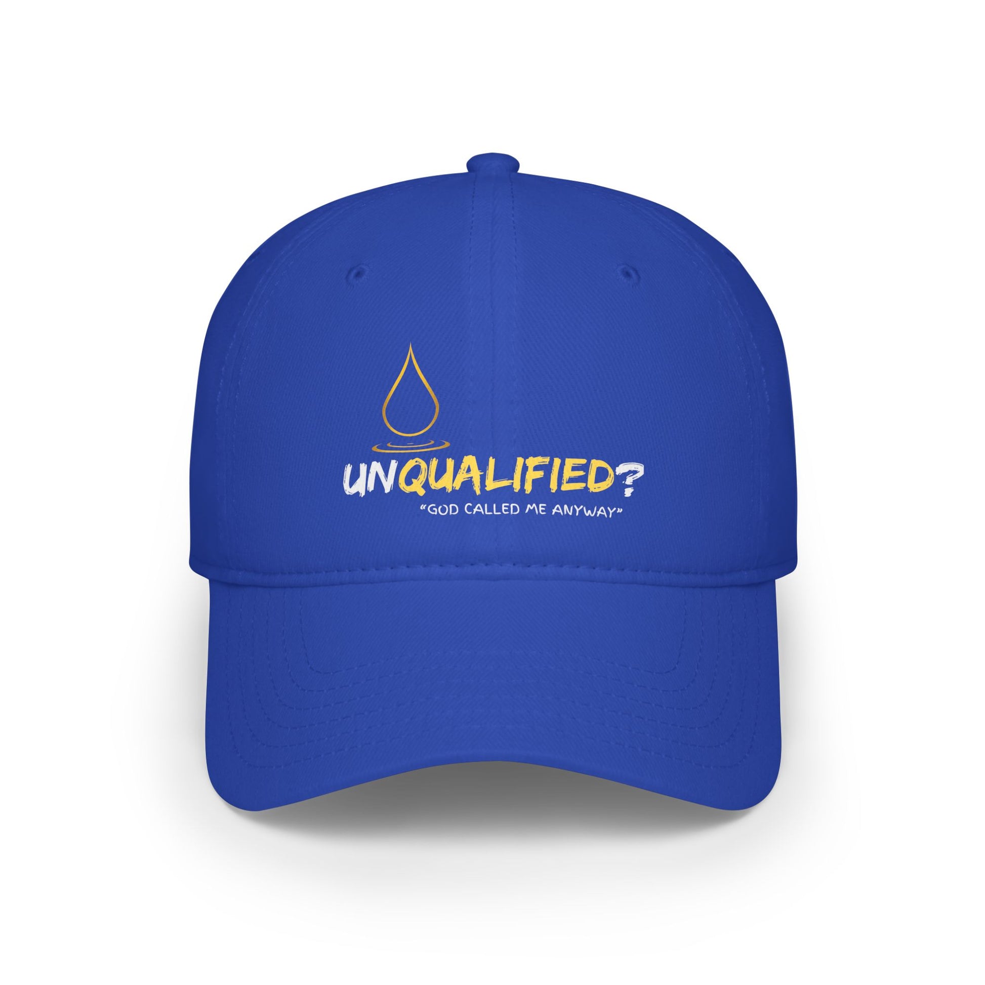 UNQUALIFIED? God Called Me Anyway Baseball Cap - Faith Inspired Low Profile Cap for Everyday Wear