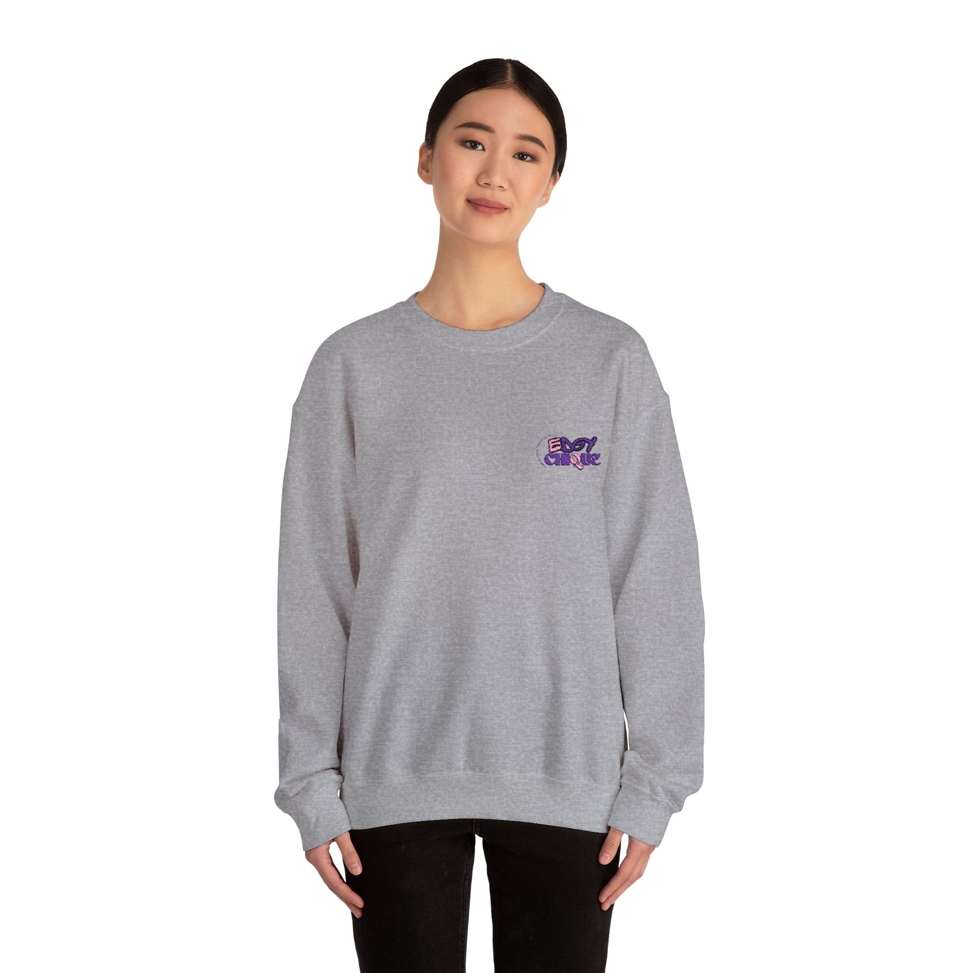 Embroidered Edgy Chique Sweatshirt