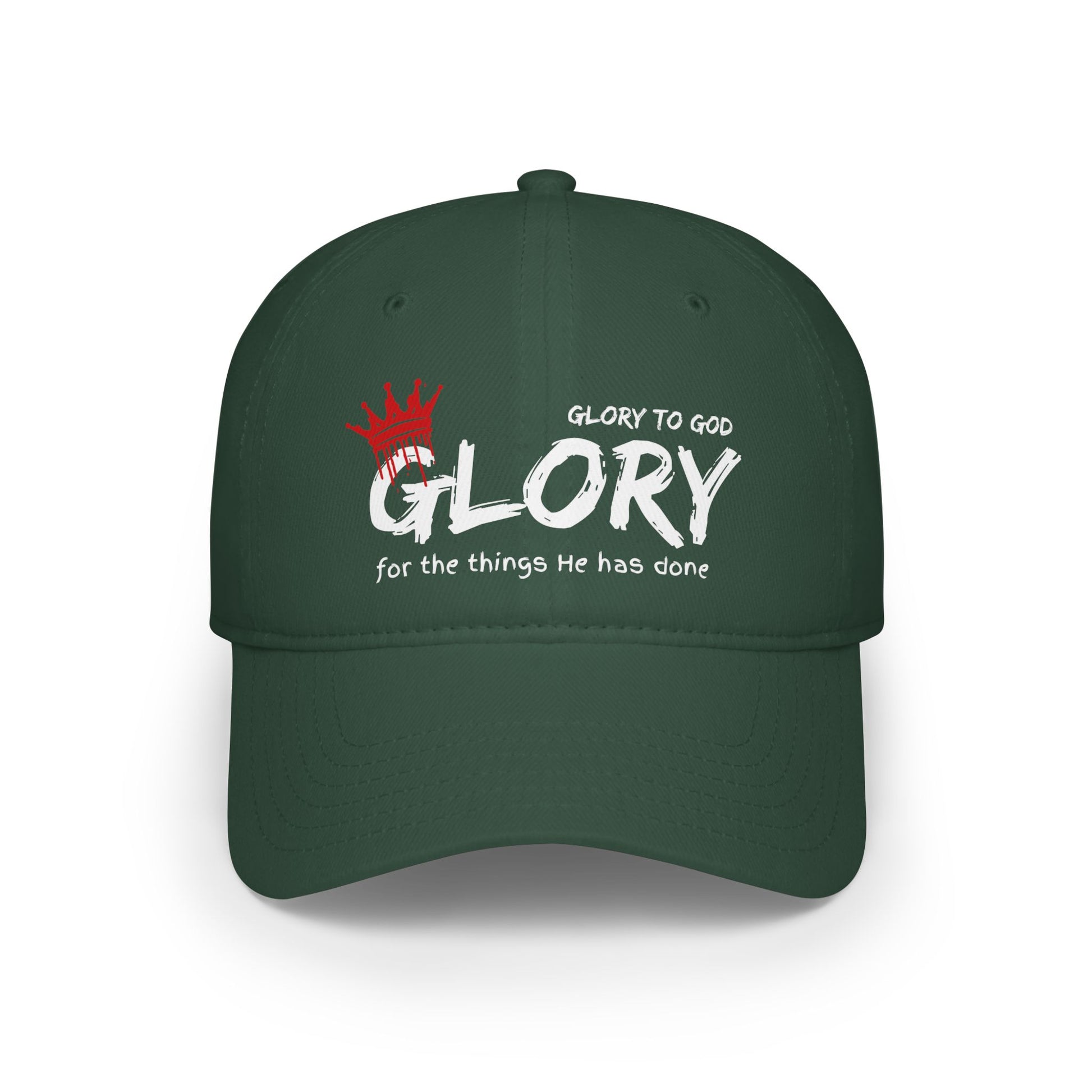 Glory to God Baseball Cap - Faith-Inspired Headwear for All Occasions