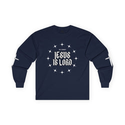 Collection of Faith-Inspired Unisex Long Sleeve Tee - 'Jesus is Lord' Design in a gallery layout