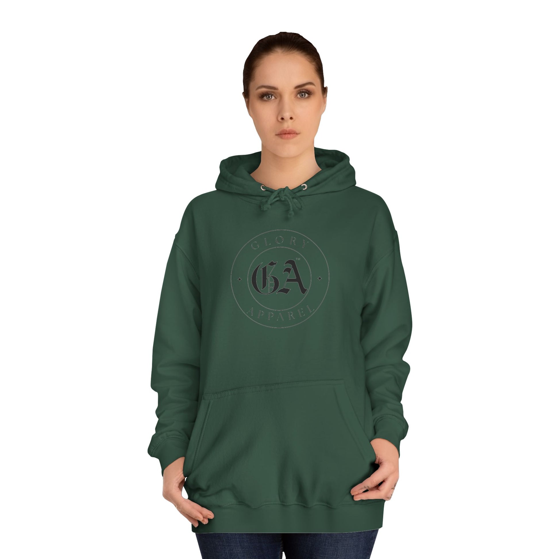 Sudadera con capucha unisex cómoda Glory Apparel: perfecta para la vida universitaria y para usar con ropa informal