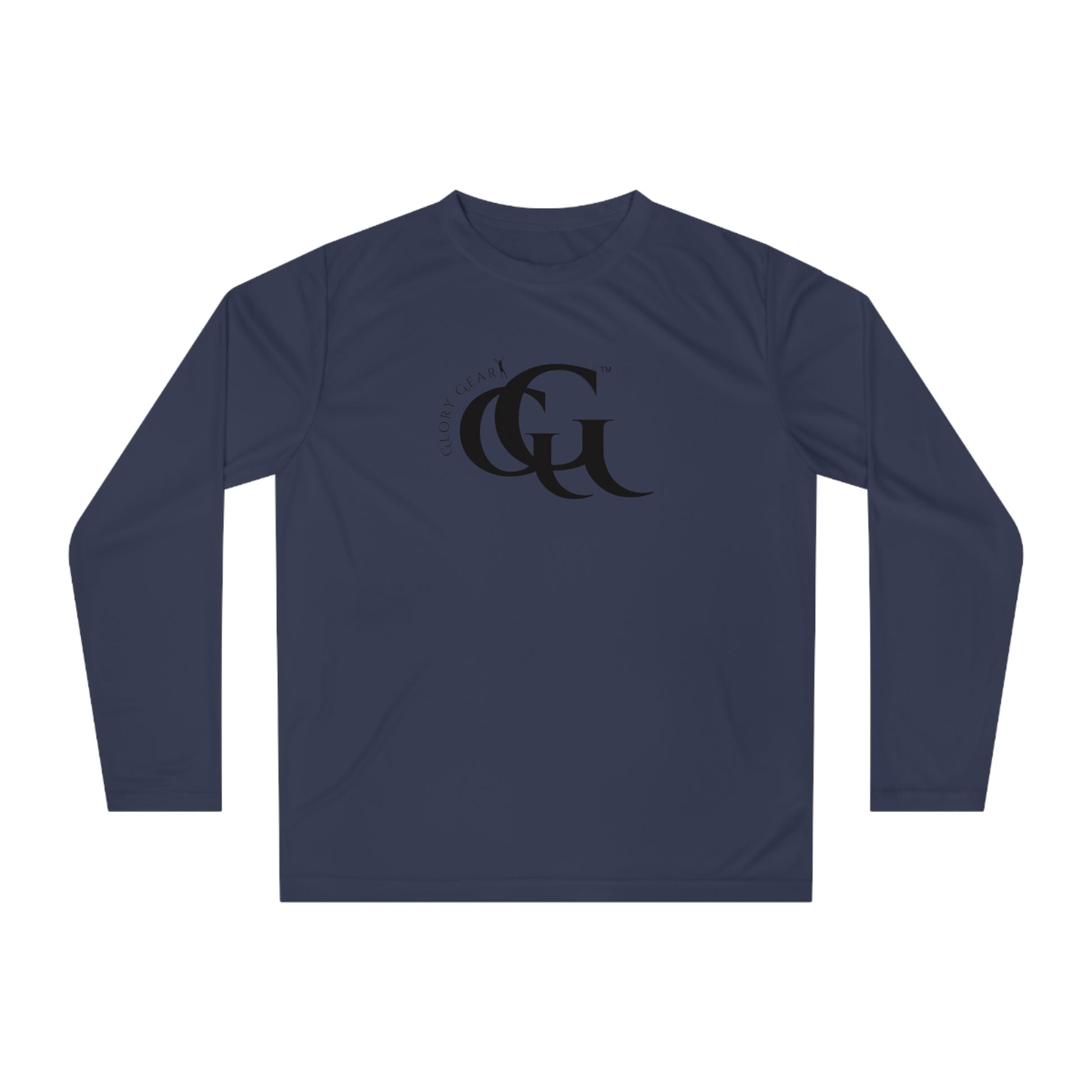 Unisex Performance Long Sleeve Shirt - 'Glory Gear' Athletic Tee for Fitness Enthusiasts