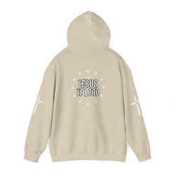 Collection of Unisex Heavy Hooded Sweatshirt - Jesus Is Lord Design in a gallery layout