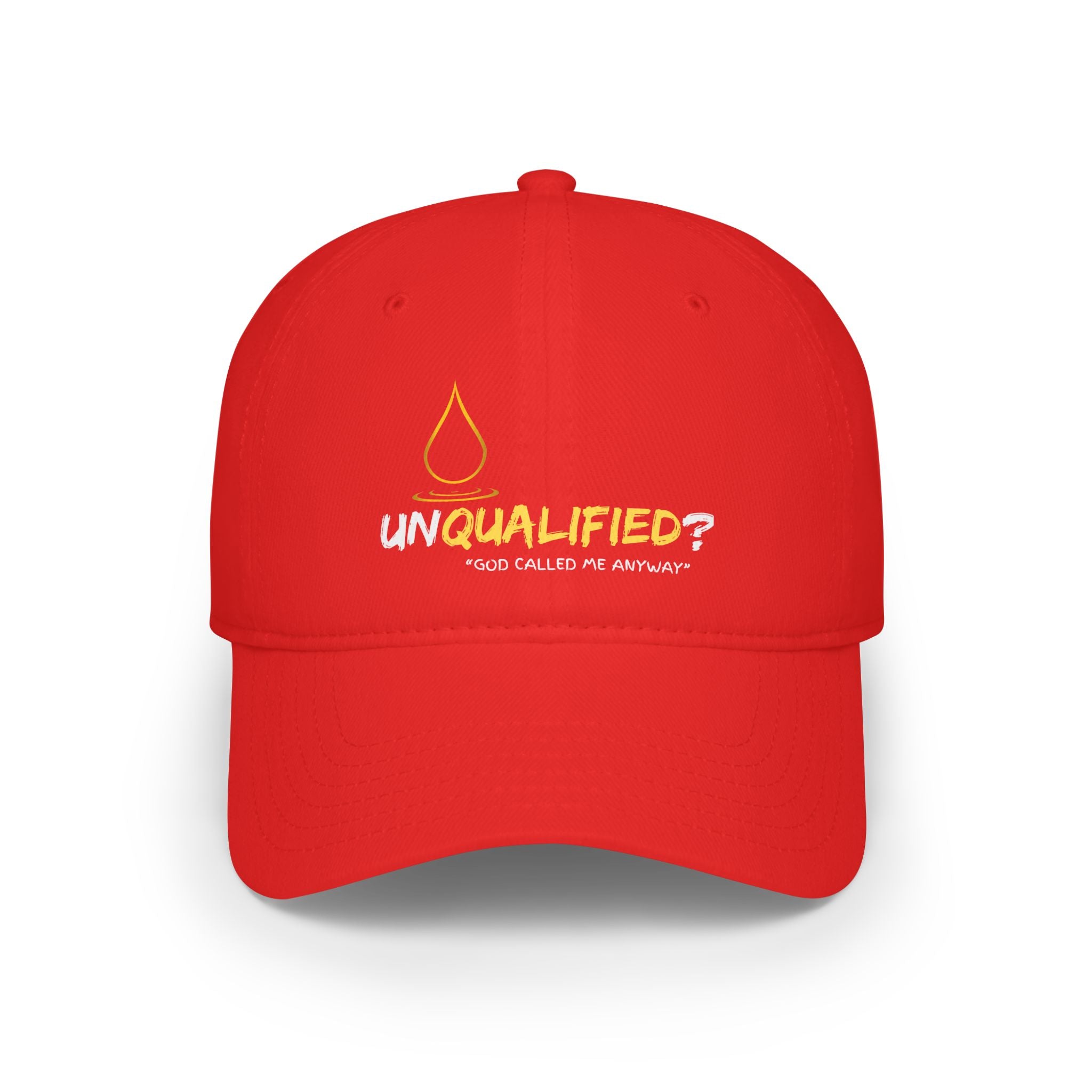 Collection of UNQUALIFIED? God Called Me Anyway Baseball Cap - Faith Inspired Low Profile Cap for Everyday Wear in a gallery layout