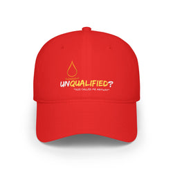 Collection of UNQUALIFIED? God Called Me Anyway Baseball Cap - Faith Inspired Low Profile Cap for Everyday Wear in a gallery layout