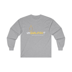 Collection of 'unQUALIFIED?' God called me anyway - Unisex Long Sleeve Tee in a gallery layout