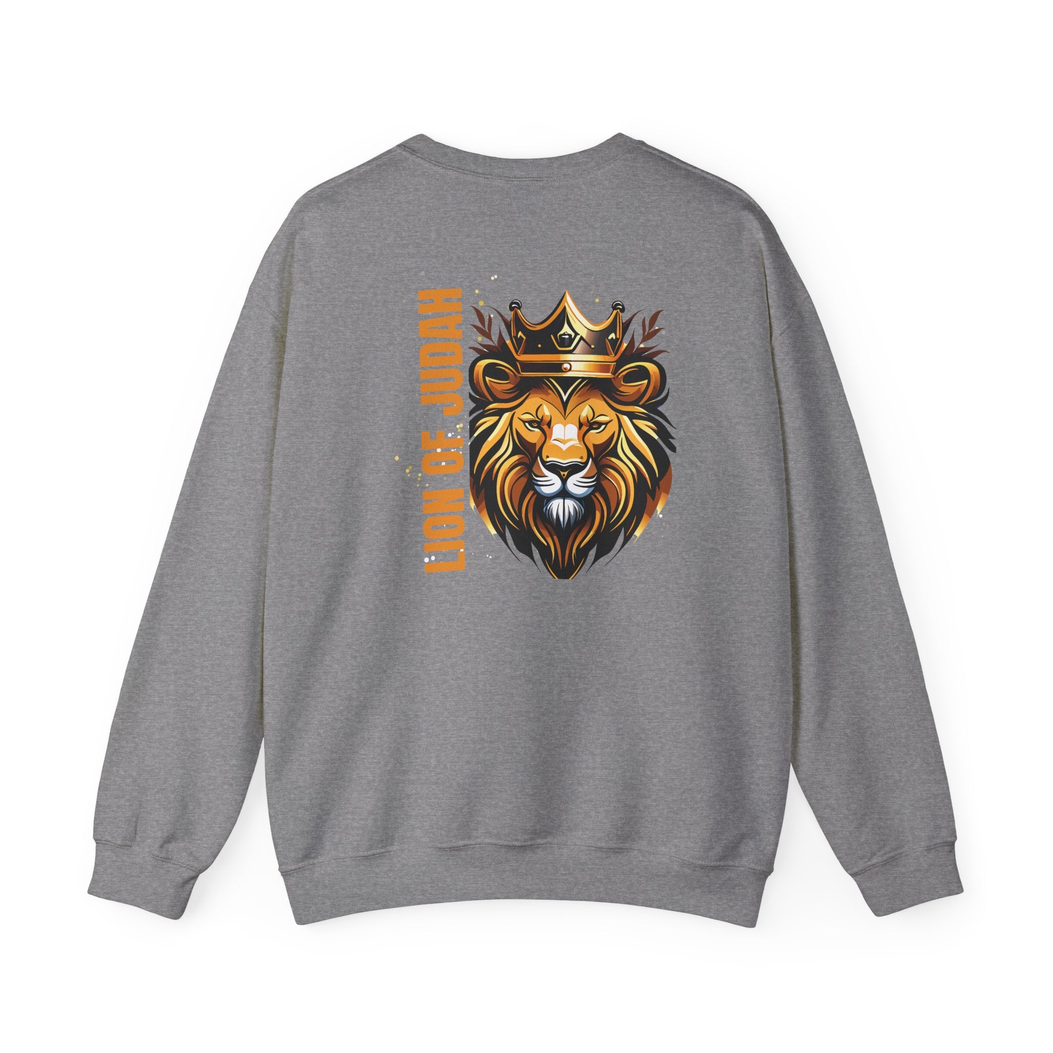 Collection of Lion of Judah Unisex Crewneck Sweatshirt - Faith-Inspired Apparel in a gallery layout