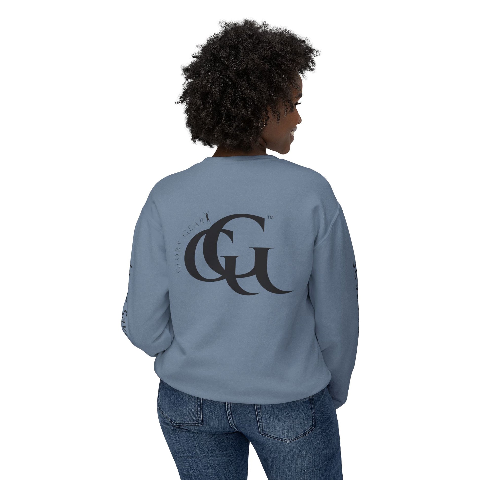 Inspirational Unisex Crewneck Sweatshirt - Glory Gear 'Jesus Saves' Design