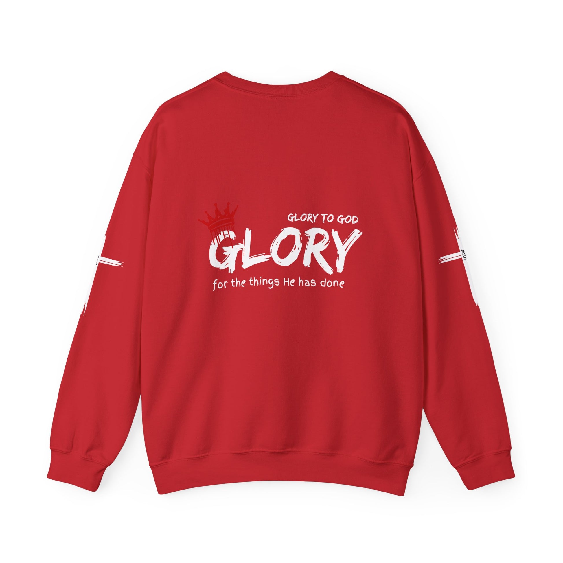 Glory to God for the Things He Has Done - Unisex Crewneck Sweatshirt