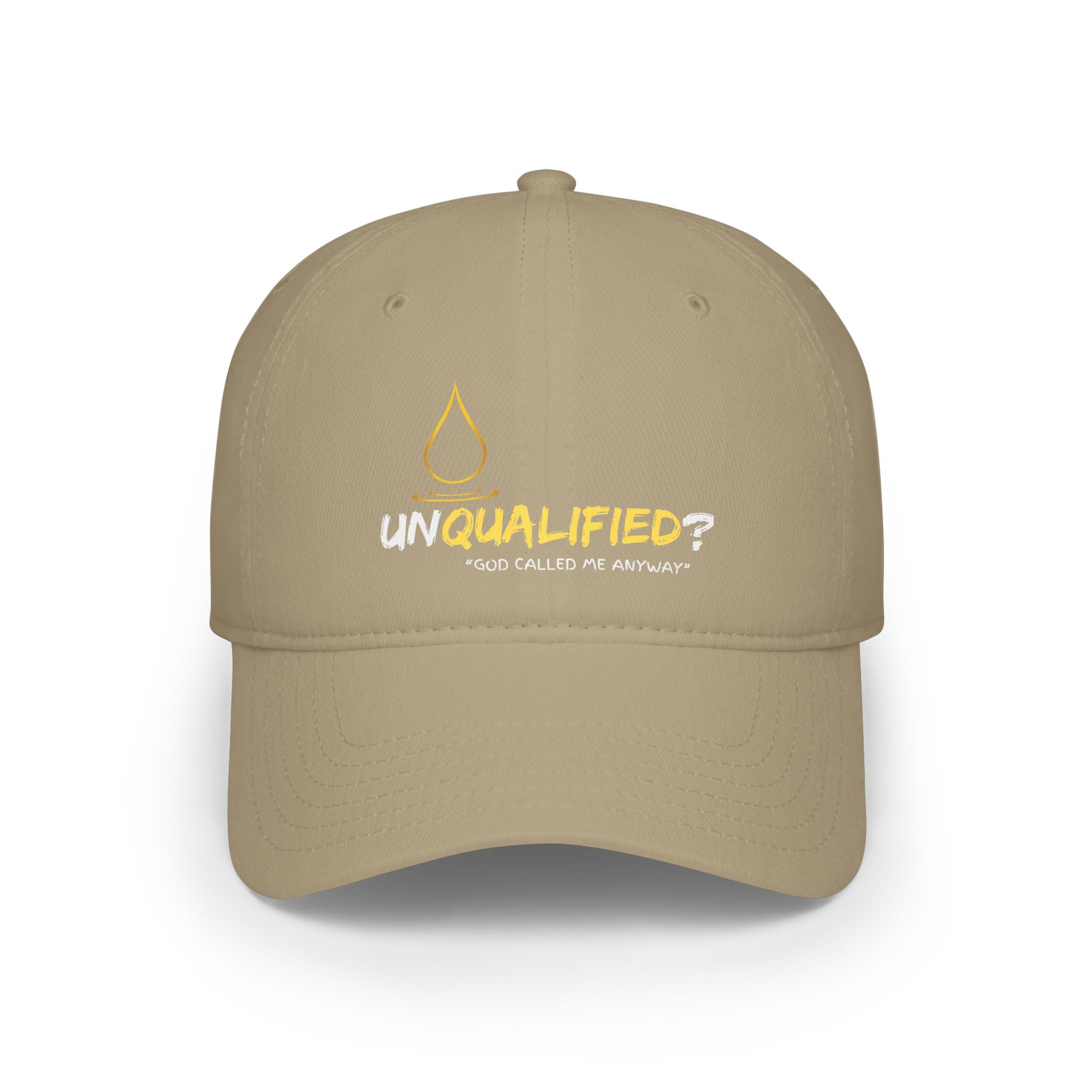 Collection of UNQUALIFIED? God Called Me Anyway Baseball Cap - Faith Inspired Low Profile Cap for Everyday Wear in a gallery layout