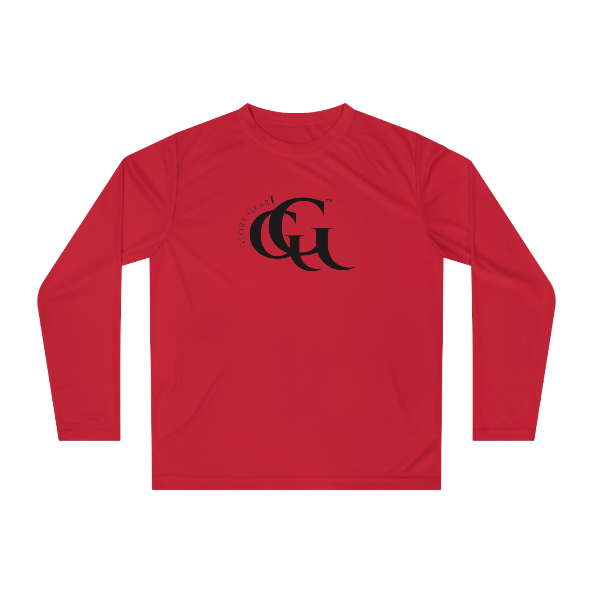 Unisex Performance Long Sleeve Shirt - 'Glory Gear' Athletic Tee for Fitness Enthusiasts