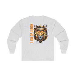 Collection of Lion of Judah Long Sleeve Tee - Unisex Ultra Cotton Shirt in a gallery layout