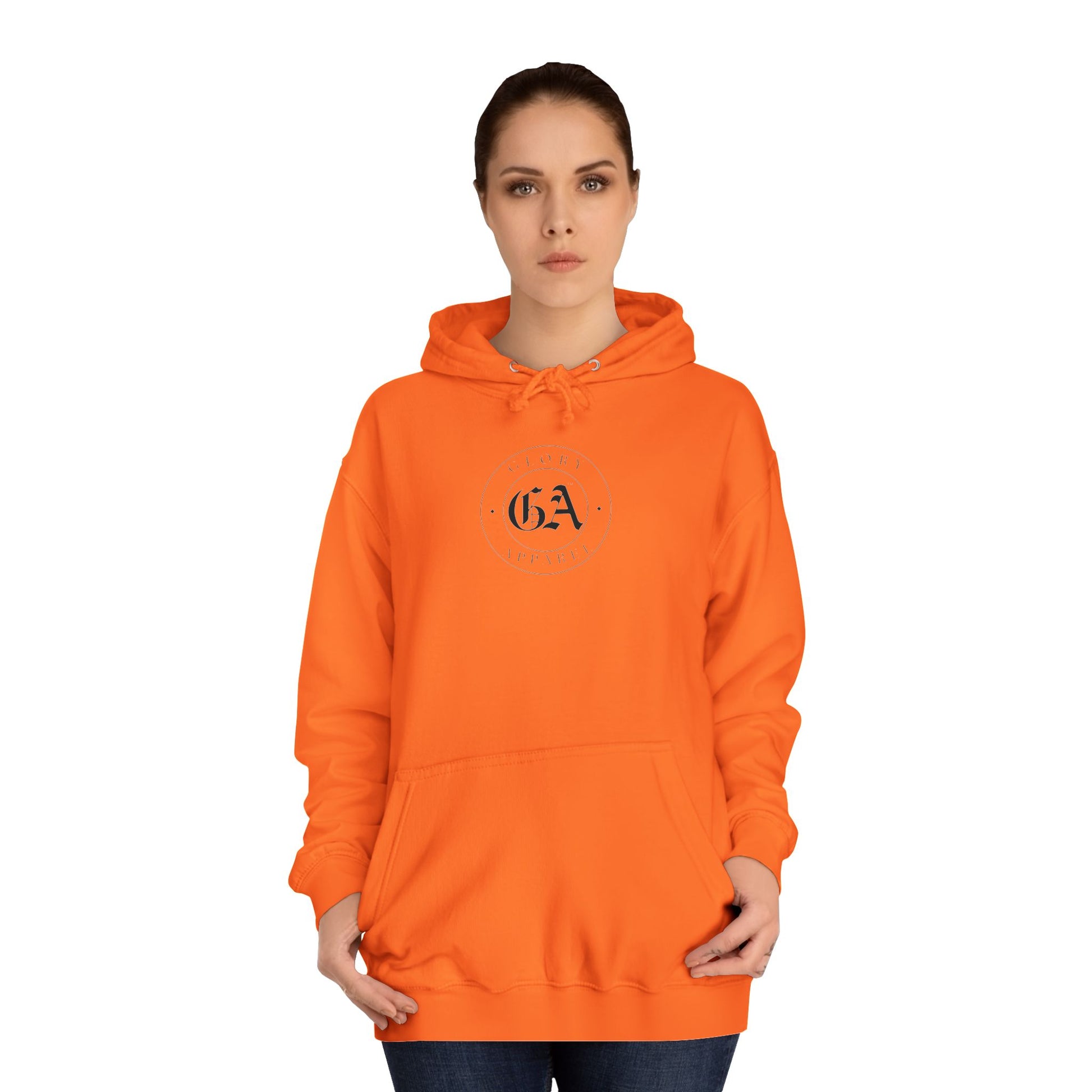 Sudadera con capucha unisex cómoda Glory Apparel: perfecta para la vida universitaria y para usar con ropa informal