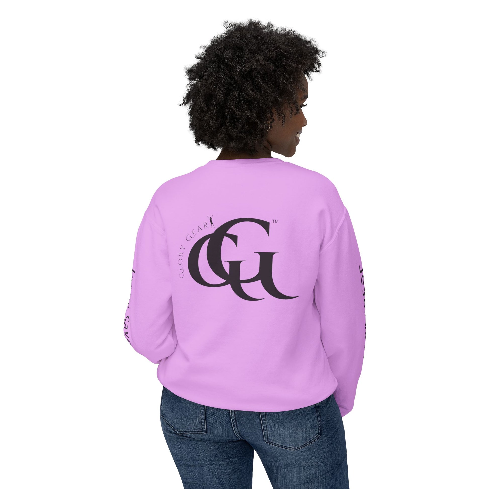 Inspirational Unisex Crewneck Sweatshirt - Glory Gear 'Jesus Saves' Design