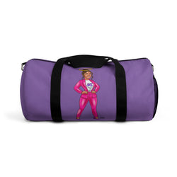 Collection of Edgy Chique Empowerment Duffel Bag - Bold Design for Fitness & Travel in a gallery layout