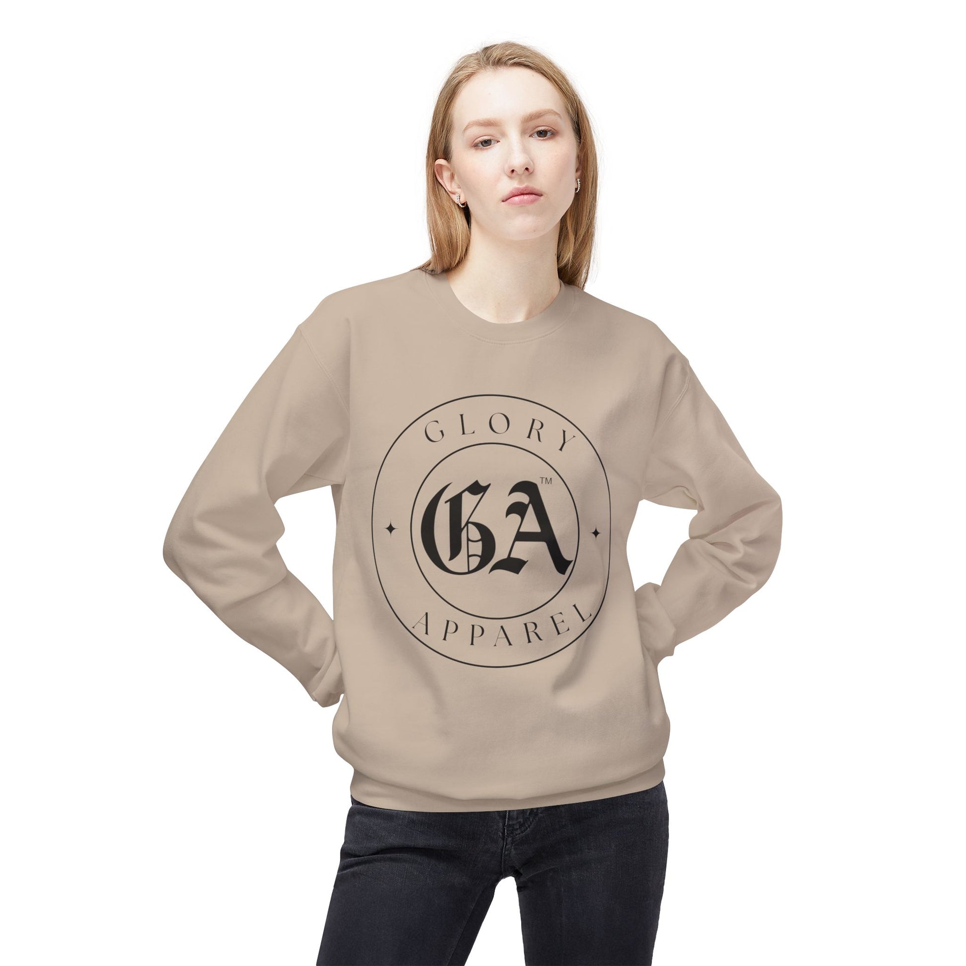 Glory Apparel Unisex Fleece Crewneck Sweatshirt