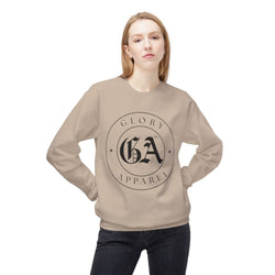 Collection of Glory Apparel Unisex Fleece Crewneck Sweatshirt in a gallery layout