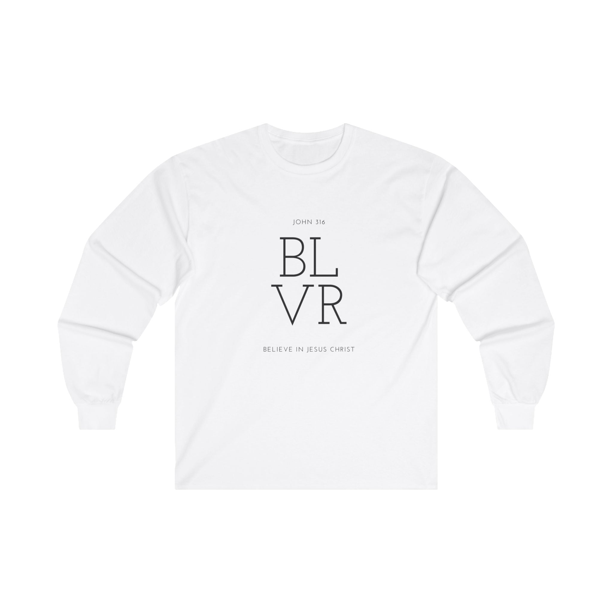 Collection of 'Believe in Jesus Christ' & 'Glory Apparel' Fashion - Unisex Long Sleeve Tee in a gallery layout