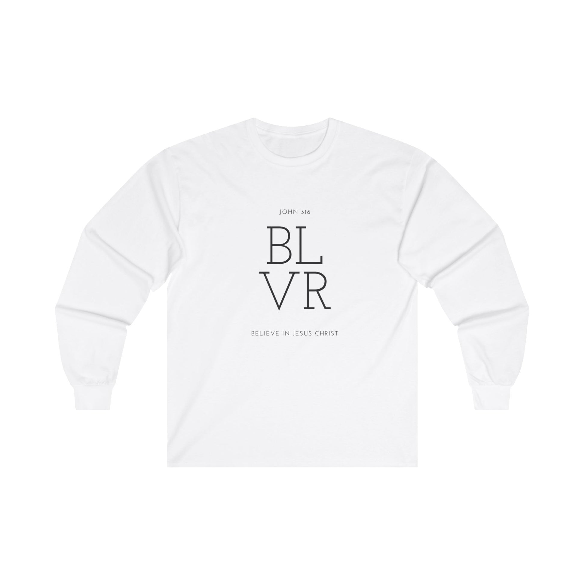 'Believe in Jesus Christ' & 'Glory Apparel' Fashion - Unisex Long Sleeve Tee