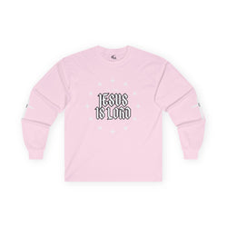 Collection of Faith-Inspired Unisex Long Sleeve Tee - 'Jesus is Lord' Design in a gallery layout