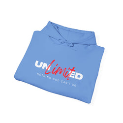 Collection of "UNLIMITED: Nothing God Can't Do" - Faith-Inspired Hoodie in a gallery layout