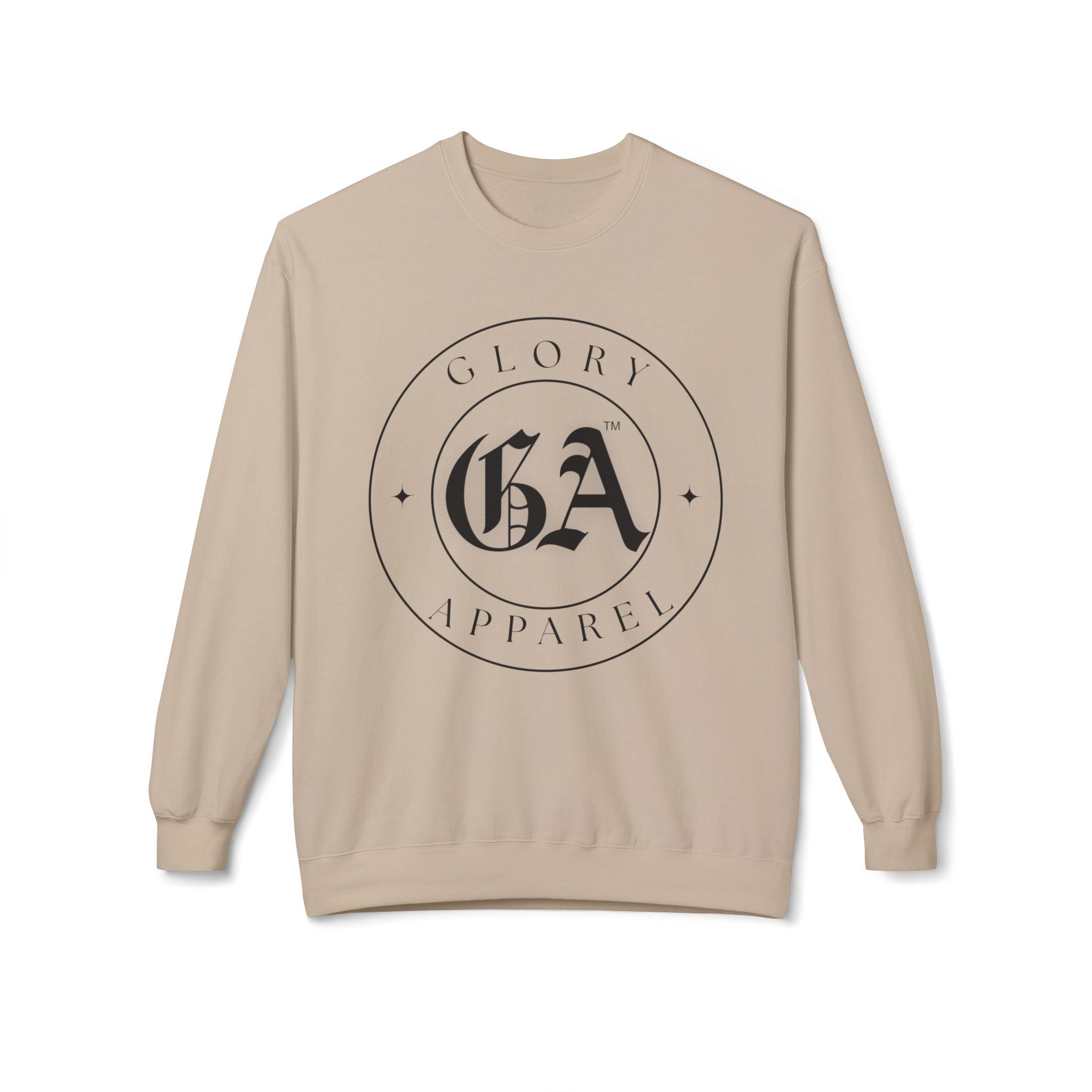 Collection of Glory Apparel Unisex Fleece Crewneck Sweatshirt in a gallery layout