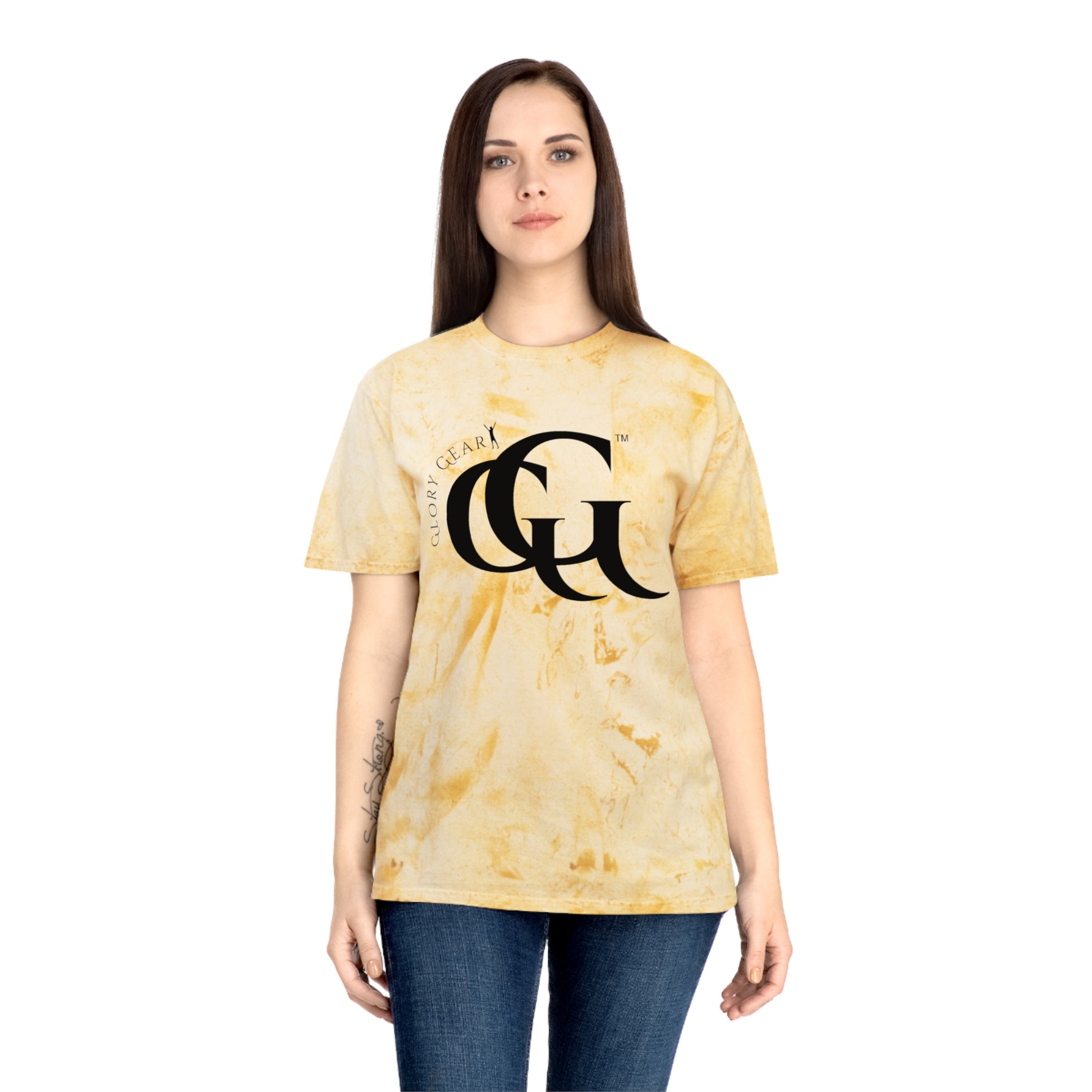 Glory Gear Unisex Color Blast T-Shirt - Unique Artistic Design for Trendy Style